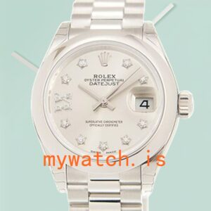 Rolex Datejust 28mm Ladies m279166-0001 Silver-tone