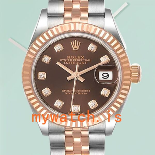 Rolex Datejust 279171 28mm Ladies Stainless Steel Jubilee Bracelet