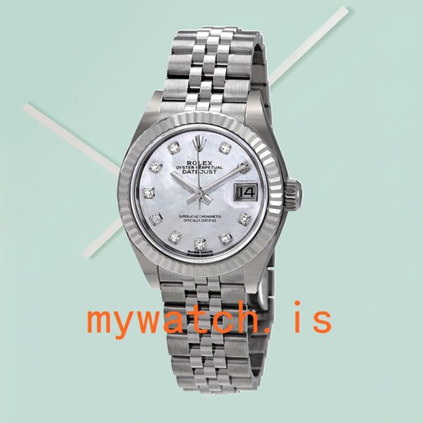 Rolex Datejust 28mm Ladies m279174-0009 Stainless Steel - Image 2