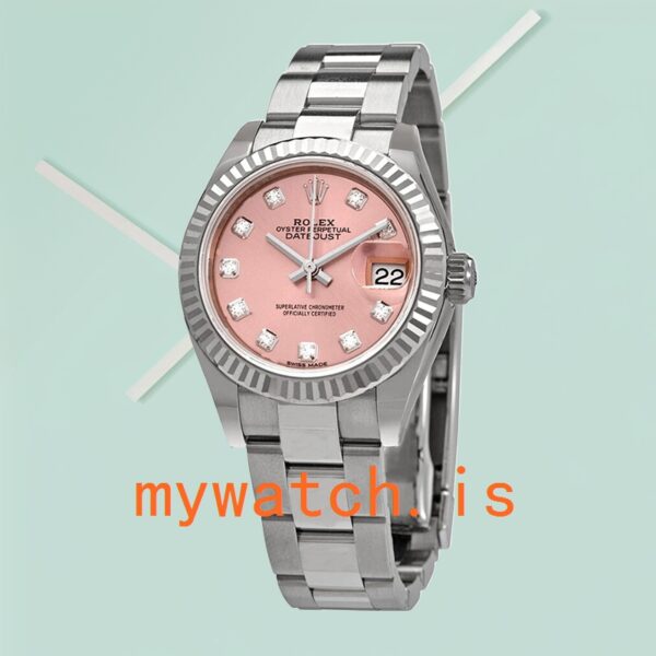 Rolex Datejust 28mm m279174-0004 Ladies Oyster Bracelet - Image 2