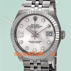Rolex Datejust Ladies 28mm m279174-0021 Silver-tone Jubilee Bracelet
