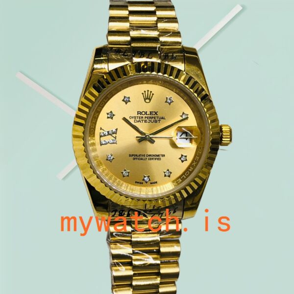 Rolex Datejust 28mm Ladies m279178-0014 Stainless Steel Gold-tone - Image 2