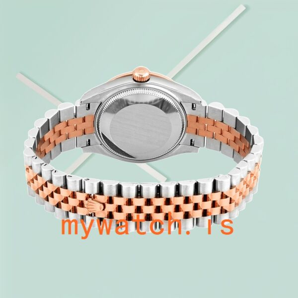 Rolex Datejust 28mm m279381rbr-0011 Ladies Diamond Bezel - Image 3