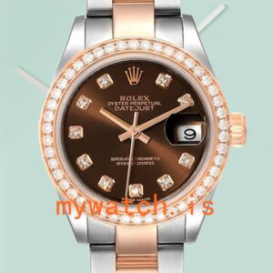 Rolex Datejust Ladies 28mm m279381rbr-0012 Chocolate Dial