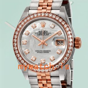 Rolex Datejust m279381rbr-0013 28mm Ladies Mother of Pearl Dial