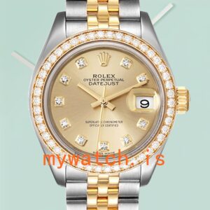 Rolex Datejust Ladies 28mm m279383rbr-0011 Diamond Bezel