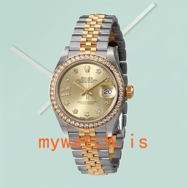 Rolex Datejust 28mm Ladies m279383rbr-0021 Automatic - Image 2