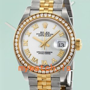 Rolex Datejust m279383rbr-0023 Ladies 28mm White Dial