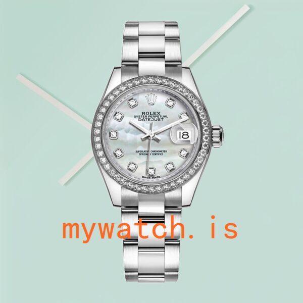 Rolex Datejust 28mm m279384rbr-0012 Ladies Silver-tone - Image 2