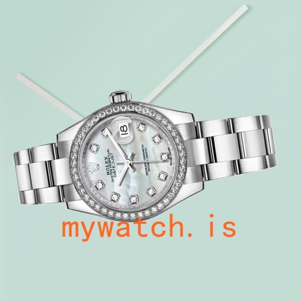 Rolex Datejust 28mm m279384rbr-0012 Ladies Silver-tone - Image 4