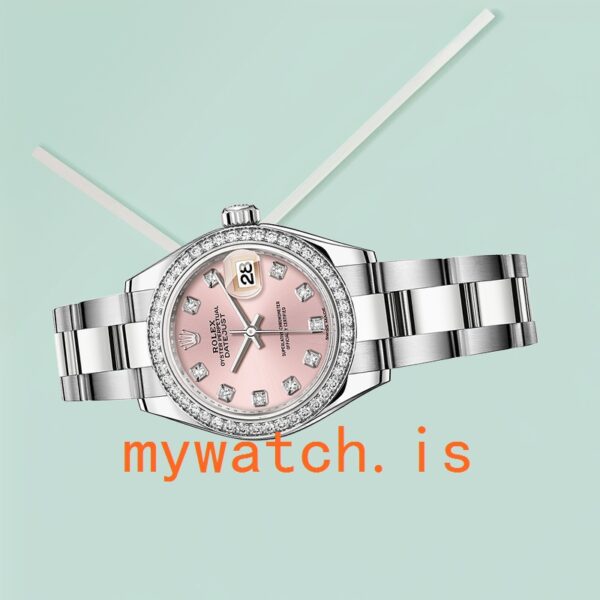 Rolex Datejust 28mm Ladies m279384rbr-0004 Automatic Oyster Bracelet - Image 4