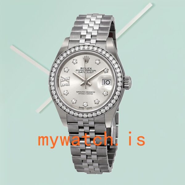 Rolex Datejust Ladies 28mm m279384rbr-0021 Automatic - Image 2