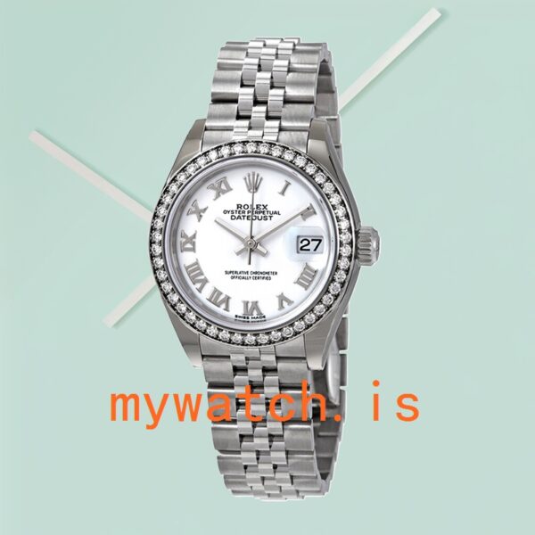 Rolex Datejust m279384rbr-0019 Ladies 28mm Automatic - Image 2