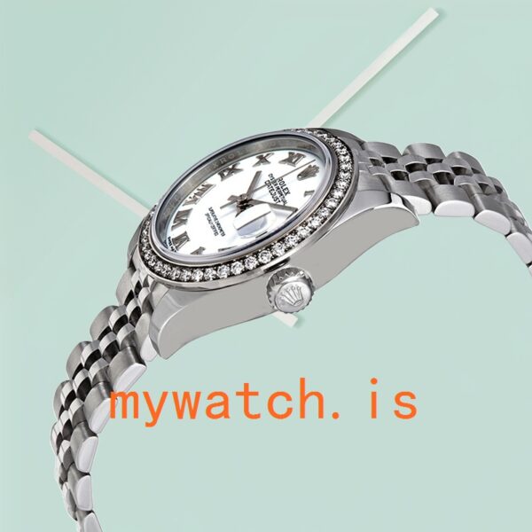 Rolex Datejust m279384rbr-0019 Ladies 28mm Automatic - Image 4