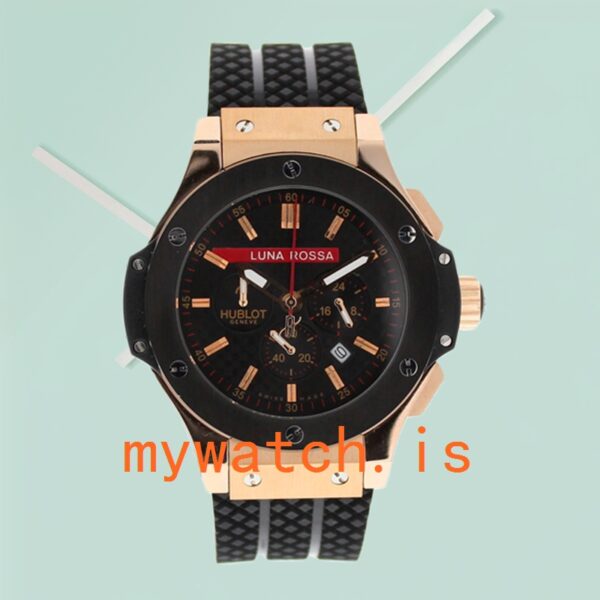 Hublot Big Bang 44mm Men’s 301.CM.131.RX.LUN06 Stainless Steel/Ceramic bezel Rose Gold-tone - Image 5