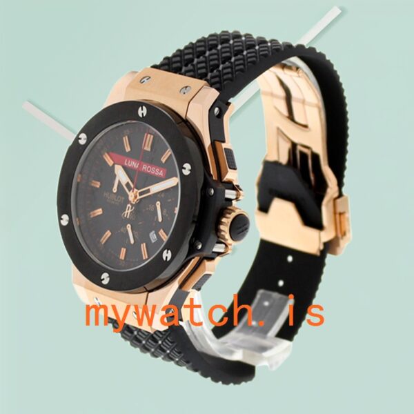 Hublot Big Bang 44mm Men’s 301.CM.131.RX.LUN06 Stainless Steel/Ceramic bezel Rose Gold-tone - Image 4