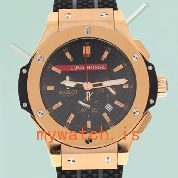 Hublot Big Bang 44mm Men’s 301.CM.131.RX.LUN06 Stainless Steel/Ceramic bezel Rose Gold-tone - Image 2