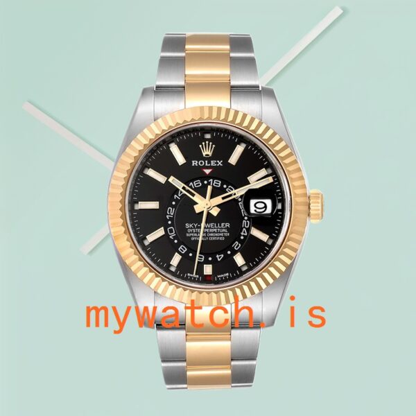 Rolex Sky-dweller 42mm m326933-0002 Men’s Oyster Bracelet Stainless Steel - Image 3