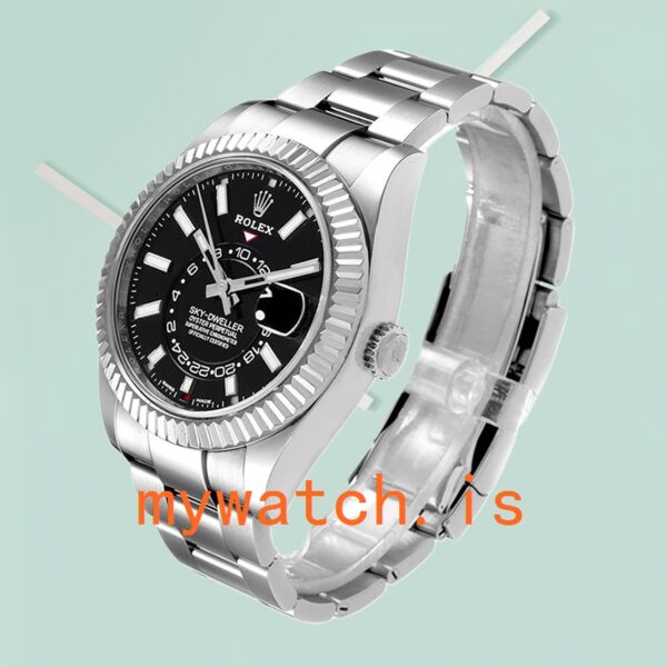 Rolex Sky-dweller m326934-0005 42mm Men’s Stainless Steel Black Dial - Image 2