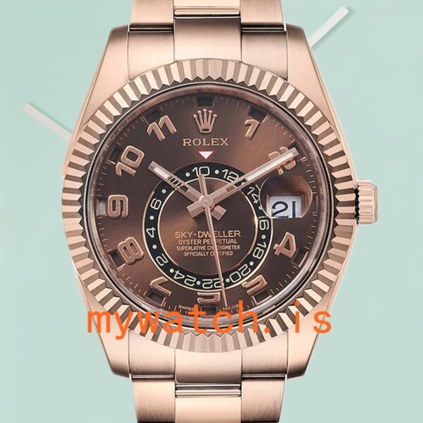 Rolex Sky-dweller 326935BRAO Men’s 42mm Oyster Bracelet