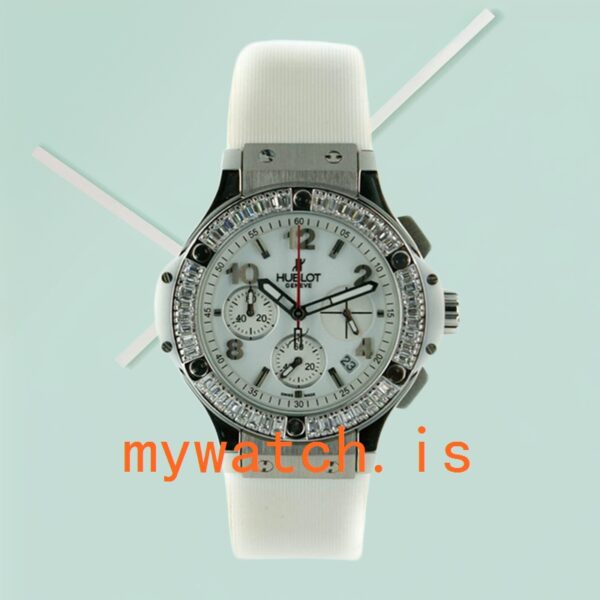 Hublot Big Bang 38mm Ladies 342.SE.230.RW.114 Rubber Band Quartz - Image 4