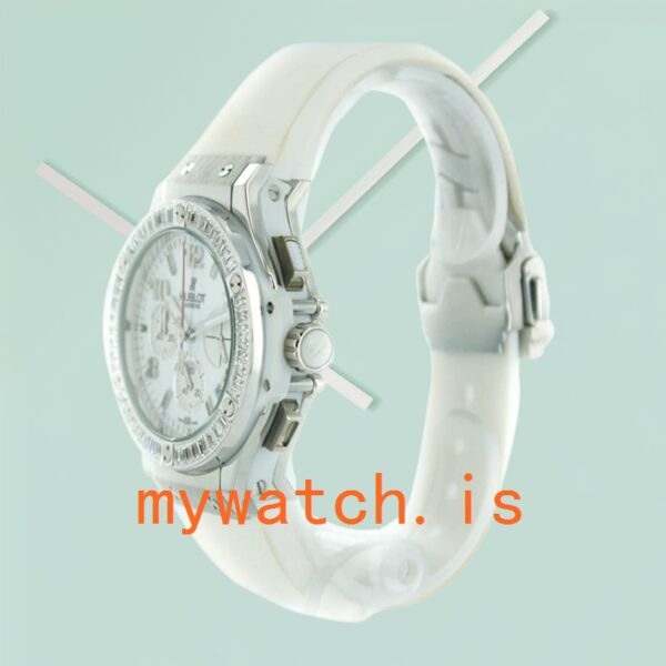 Hublot Big Bang 38mm Ladies 342.SE.230.RW.114 Rubber Band Quartz - Image 3