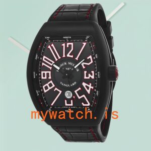 Franck Muller Vanguard Men’s 45SCBLKBLKWHT 45mm Titanium