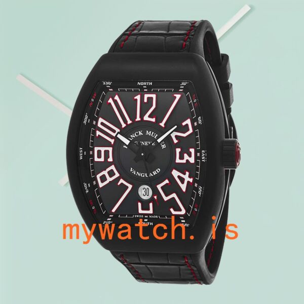 Franck Muller Vanguard Men’s 45SCBLKBLKWHT 45mm Titanium - Image 2