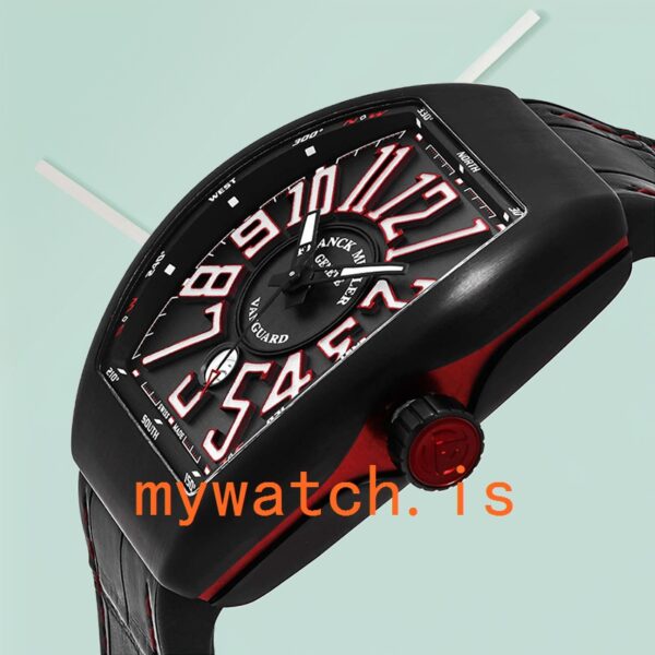 Franck Muller Vanguard Men’s 45SCBLKBLKWHT 45mm Titanium - Image 4