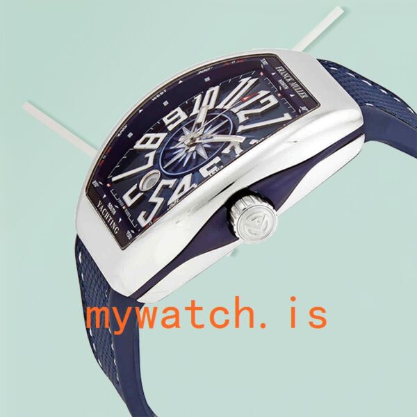 Franck Muller Vanguard 45mm Men’s 45SCYACHTBLU Blue Dial - Image 3