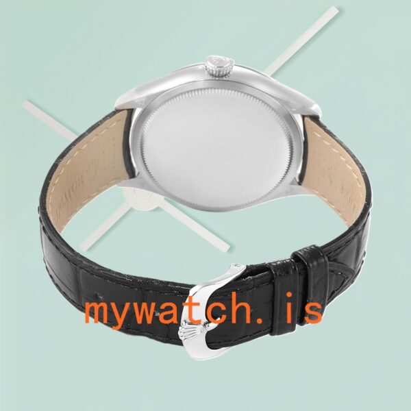 Rolex Cellini Men’s 39mm m50509-0016 Leather Strap Automatic - Image 2