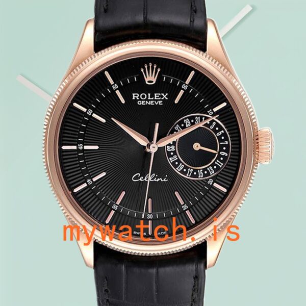 Rolex Cellini Men’s m50515-0011 39mm Rose Gold-tone