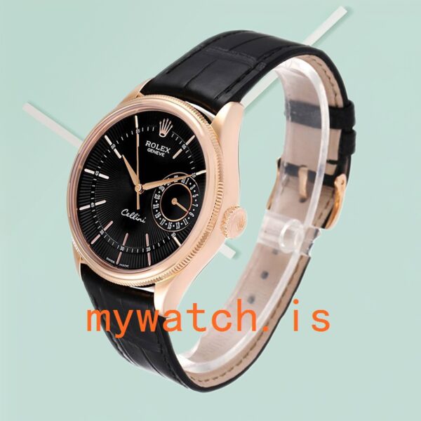 Rolex Cellini Men’s m50515-0011 39mm Rose Gold-tone - Image 2