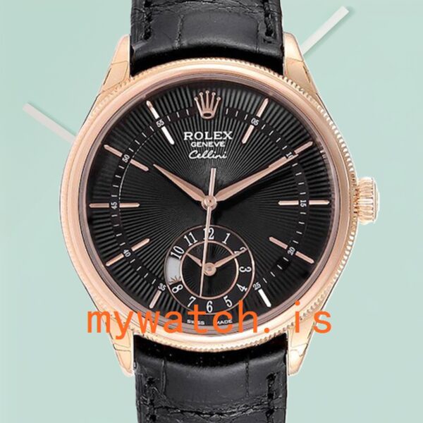 Rolex Cellini m50525-0011 Men’s 39mm Black Dial