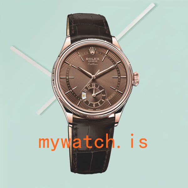 Rolex Cellini 39mm Men’s m50525-0015 Automatic Leather Strap - Image 4