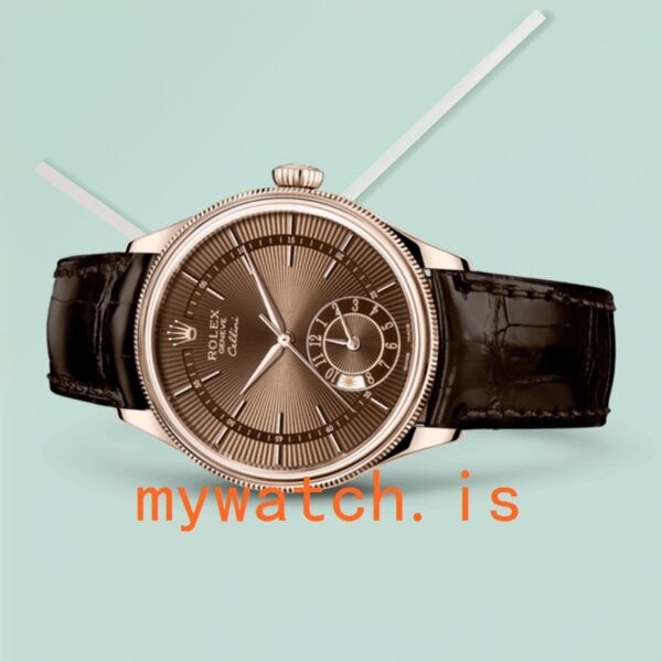 Rolex Cellini 39mm Men’s m50525-0015 Automatic Leather Strap - Image 3