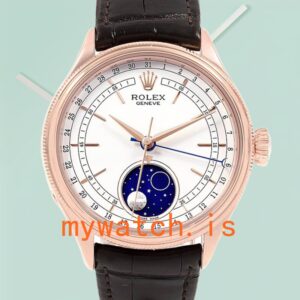 Rolex Cellini m50535-0002 39mm Men’s Rose Gold-tone Stainless Steel
