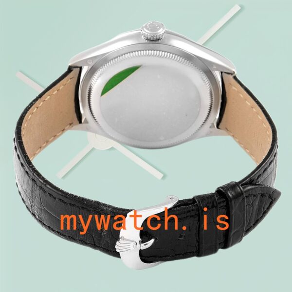 Rolex Cellini m50609rbr-0007 Men’s 39mm Leather Strap - Image 4