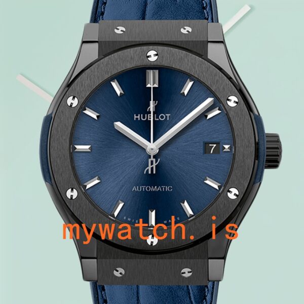Hublot Classic Fusion 43mm/42mm/45mm Men’s 511.CM.7170.LR Blue Dial