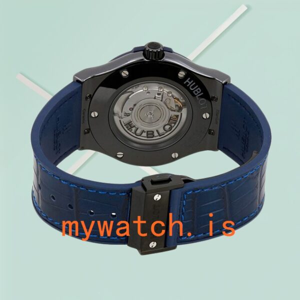 Hublot Classic Fusion 43mm/42mm/45mm Men’s 511.CM.7170.LR Blue Dial - Image 4