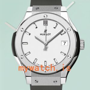 Hublot Classic Fusion 43mm/42mm/45mm 511.NX.2611.RX Men’s White Dial Silver-tone