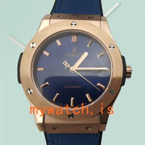 Hublot Classic Fusion 511.OX.7180.LR 43mm/42mm/45mm Men’s Blue Dial Rose Gold-tone