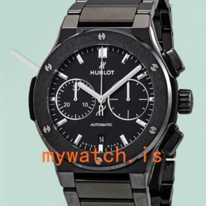 Hublot Classic Fusion 45mm Men’s 520.CM.1170.CM Black Dial Stainless Steel