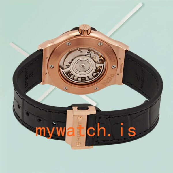 Hublot Classic Fusion Ladies 33mm 565.OX.1480.LR.1204 Diamond Rose Gold-tone - Image 3