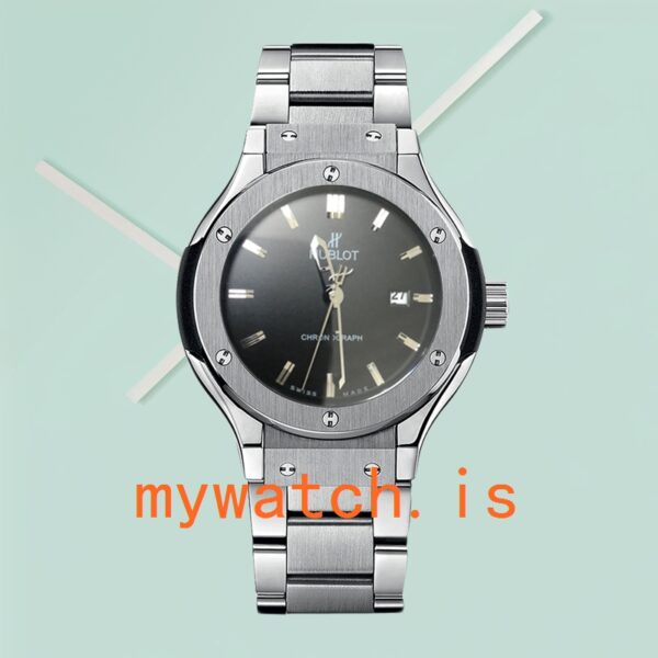 Hublot Classic Fusion 581.NX.1170.NX Men’s 43mm Bracelet Silver-tone - Image 2