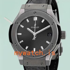 Hublot Classic Fusion 43mm Men’s 581.NX.7071.LR Leather Strap