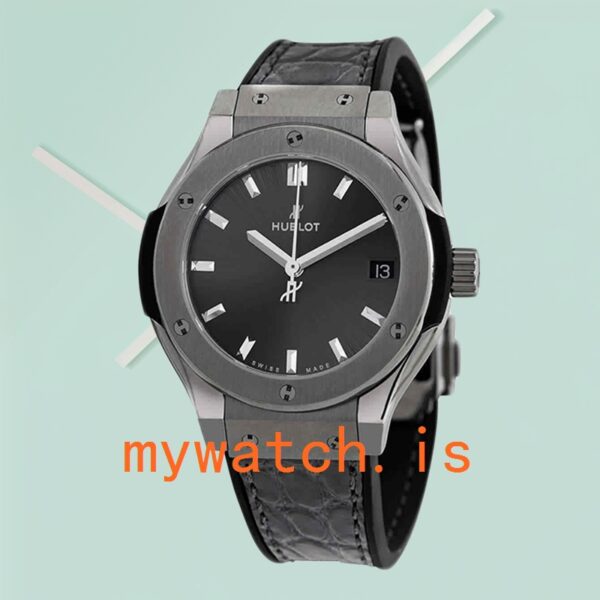 Hublot Classic Fusion 43mm Men’s 581.NX.7071.LR Leather Strap - Image 2