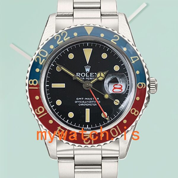 Rolex GMT-Master 6542 Men’s 40mm Black Dial