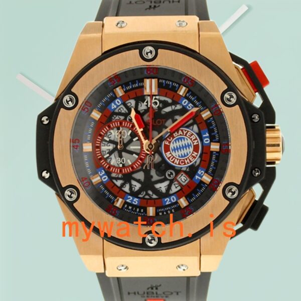 Hublot King Power 441.NM.1171.RX Men’s 44mm Blue Dial Stainless Steel (Copy) - Image 3