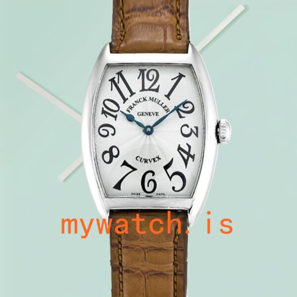 Franck Muller Cintrée Curvex 28mm 7502QZ-1 Unisex Stainless Steel - Image 2